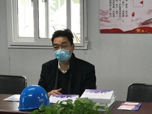 市建設局黨委書記、局長戴健赴房總集團市北32#地塊視察復工復產(chǎn)安